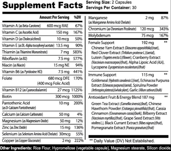 Women's Multivitamin- 2 Pack