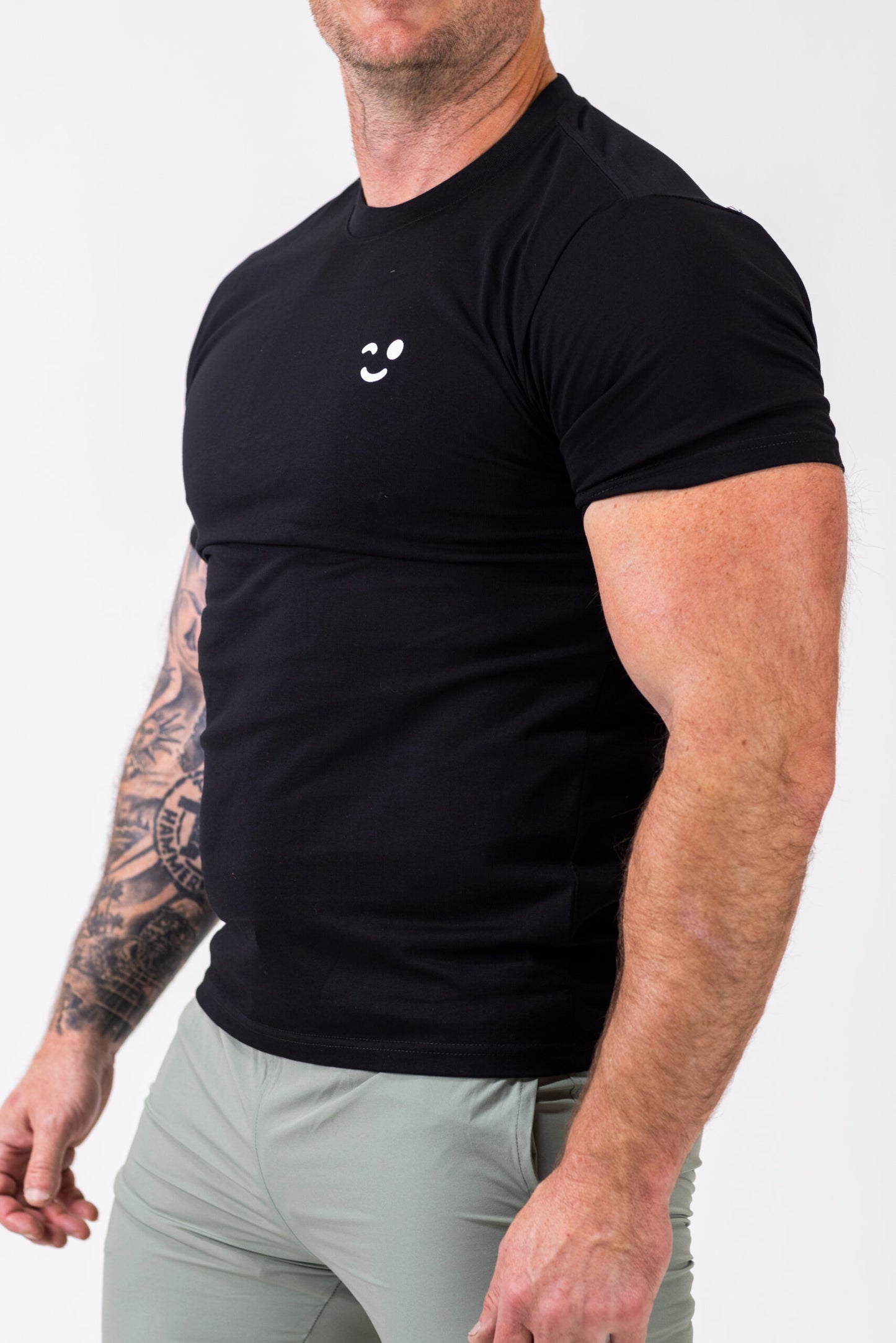Classic Cotton T-Shirt- Black