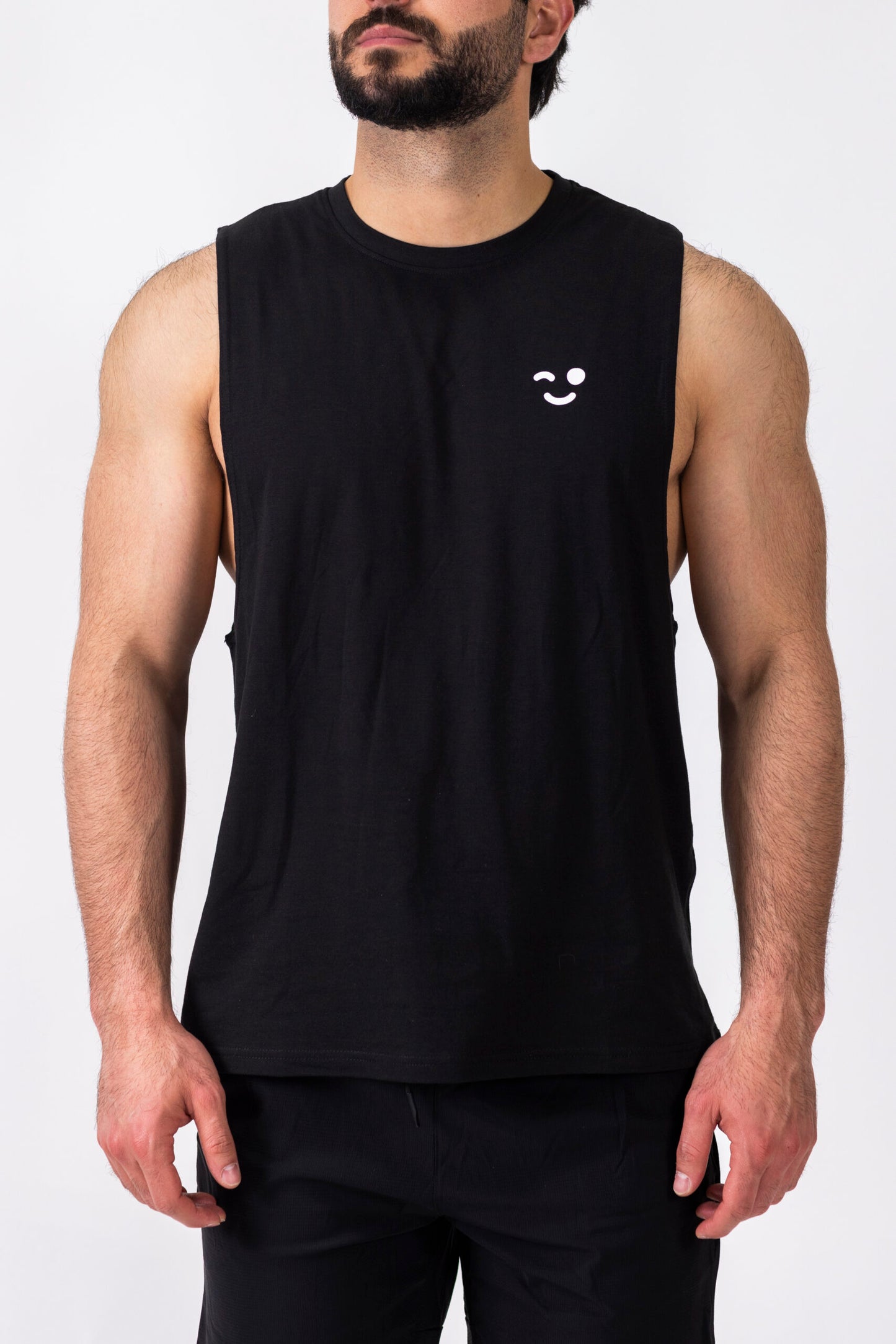 Arm Day Tank- Black- (Ships Late Oct)