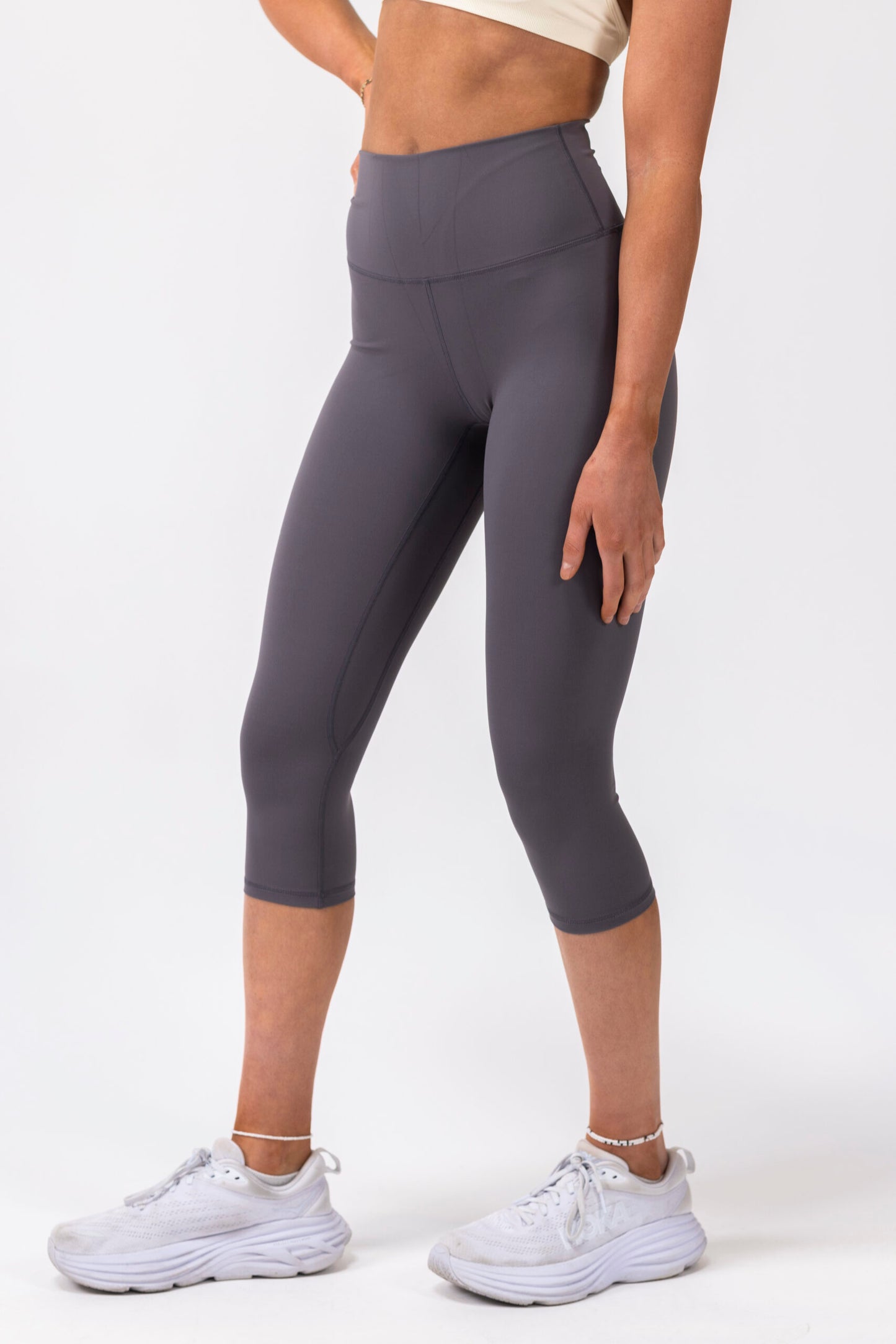 Capri Legging- Dark Grey