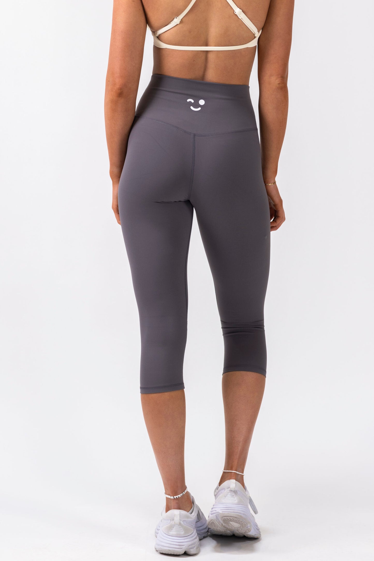 Capri Legging- Dark Grey