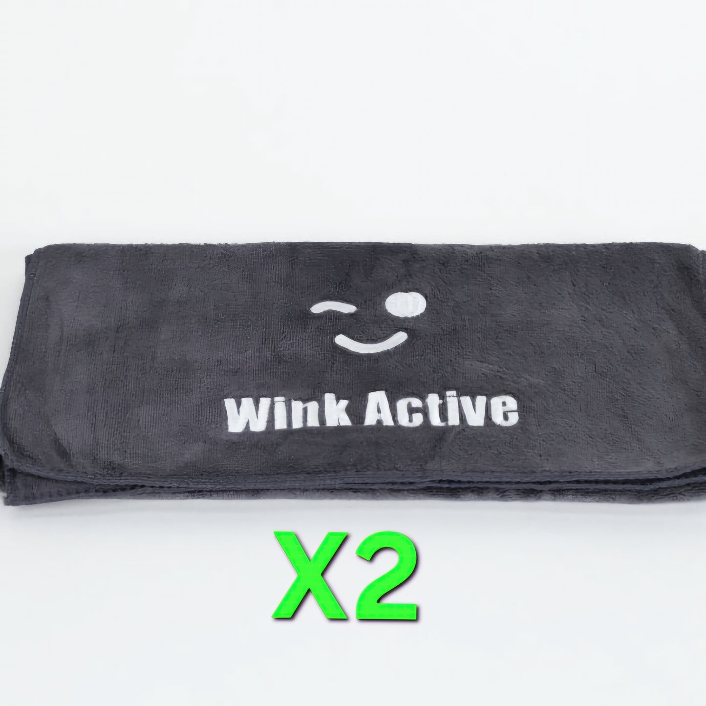 Gym Towel- Dark Grey- 2 Pack