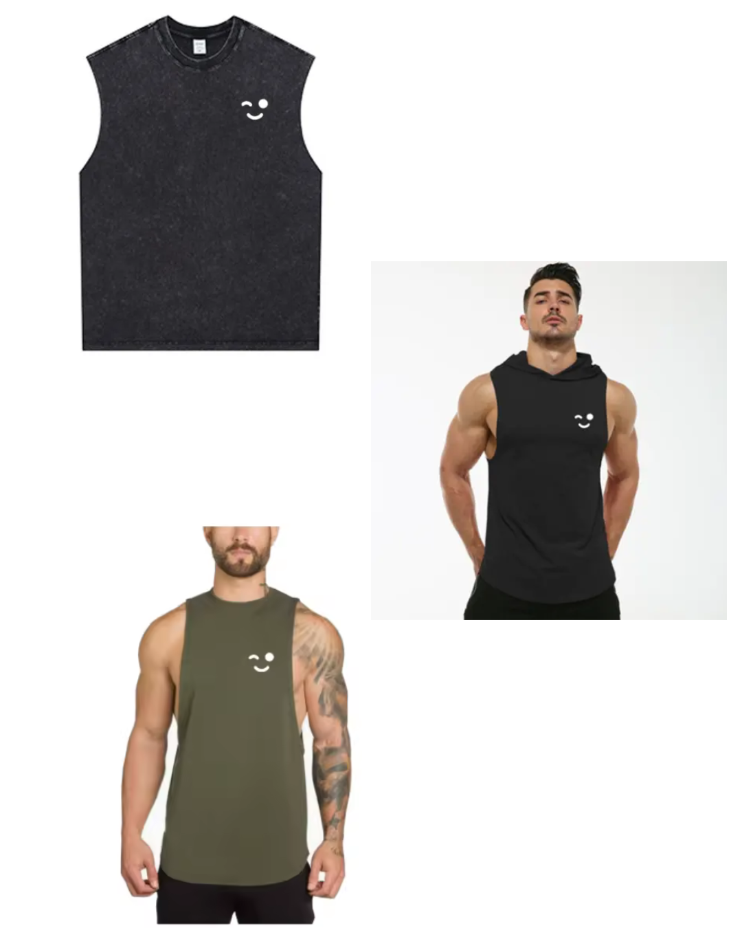 Men's Gym Tank Bundle- 480 Entries