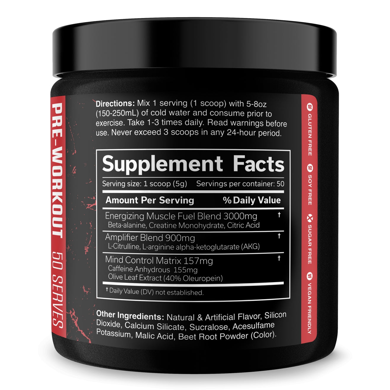 Watermelon- Pre-Workout- 50 Servings