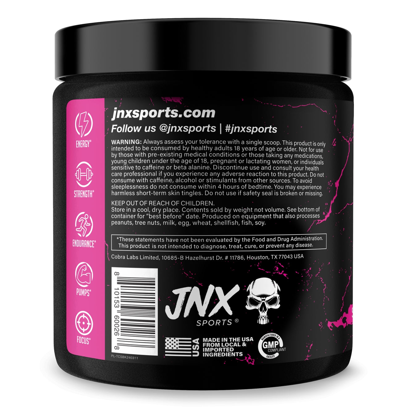 Strawberry Kiwi- Pre-Workout- 50 Servings