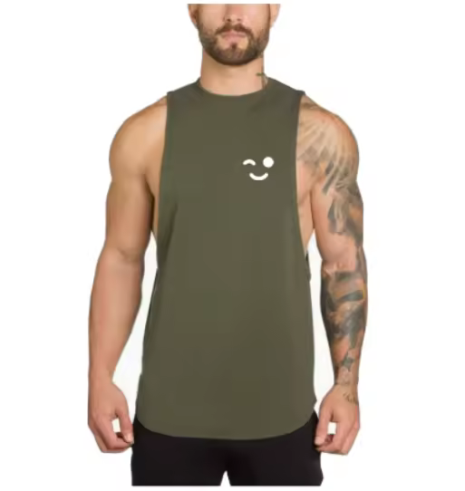 Arm Day Tank- Army Green