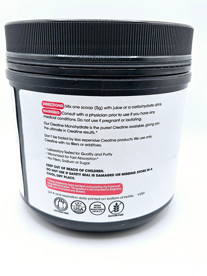 Creatine Monohyrdate-120 Servings