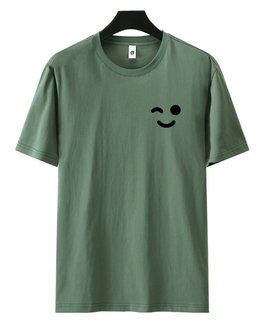 Classic Cotton T-Shirt- Olive Green