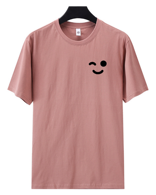 Classic Cotton T-Shirt- Dusty Pink