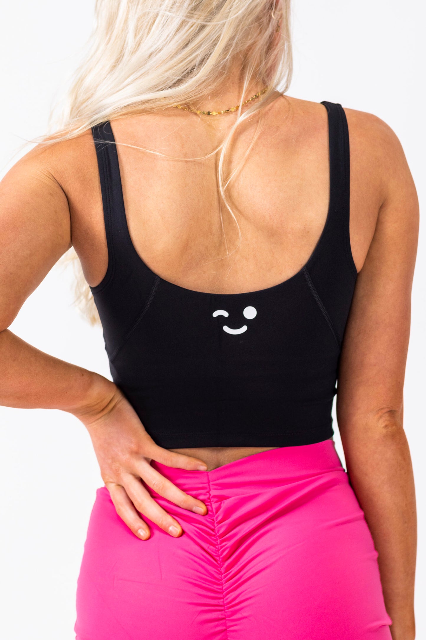 Elevate Longline Sport Bra- Black