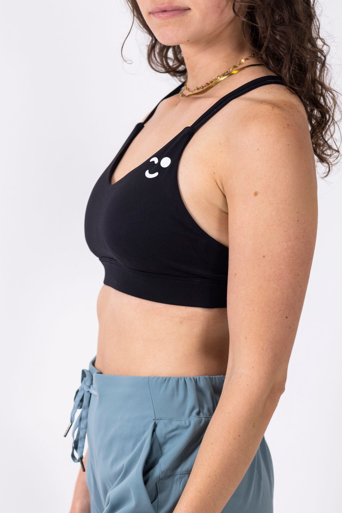 Flirt Sport Bra-Black