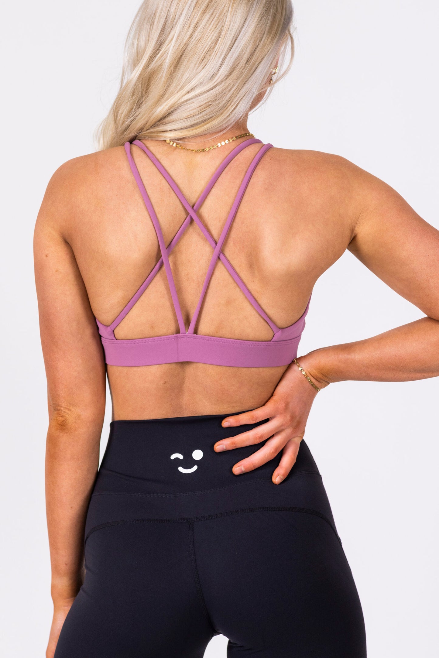 Flirt Sport Bra-Velvet Pink