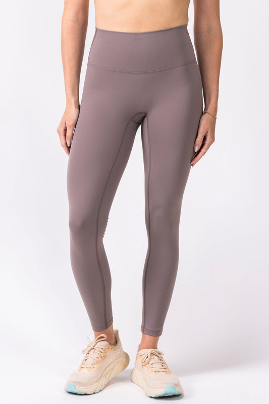 Leg Day Legging- Brown Grey