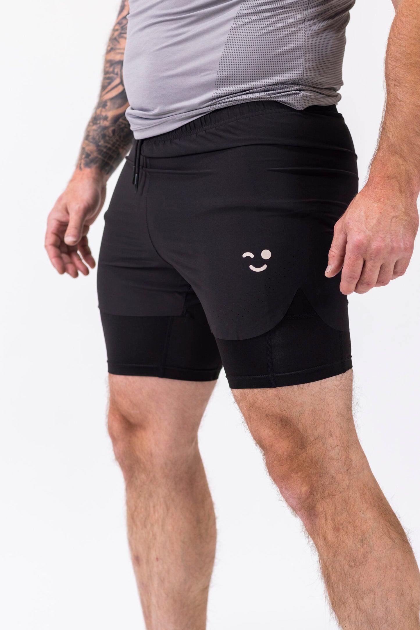 Classic Running Short-Black