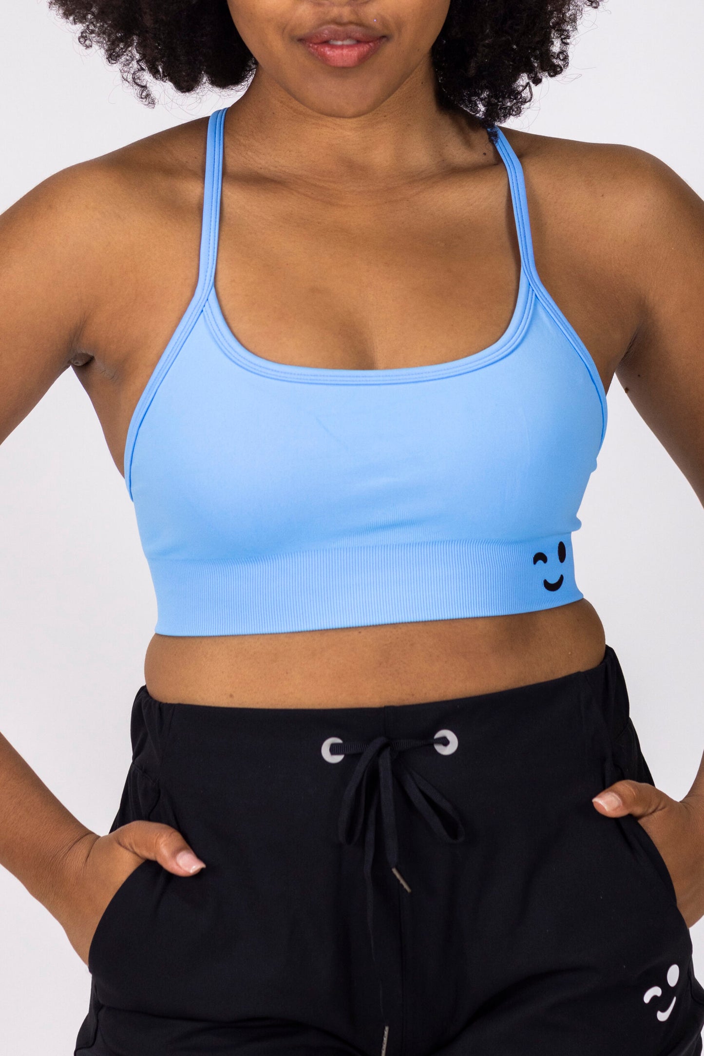 Everyday Seamless Sport Bra- Dutch Blue