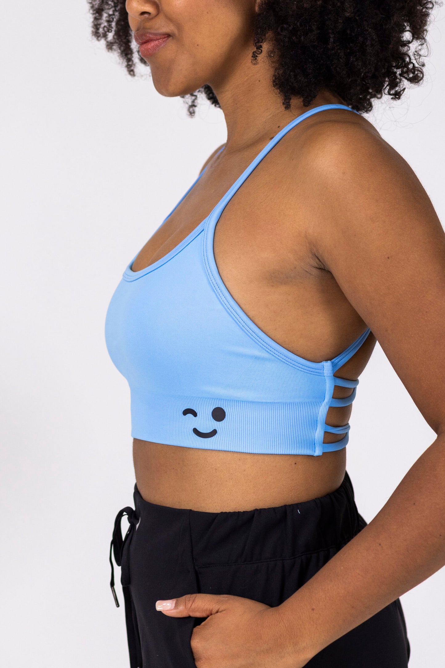 Everyday Seamless Sport Bra- Dutch Blue