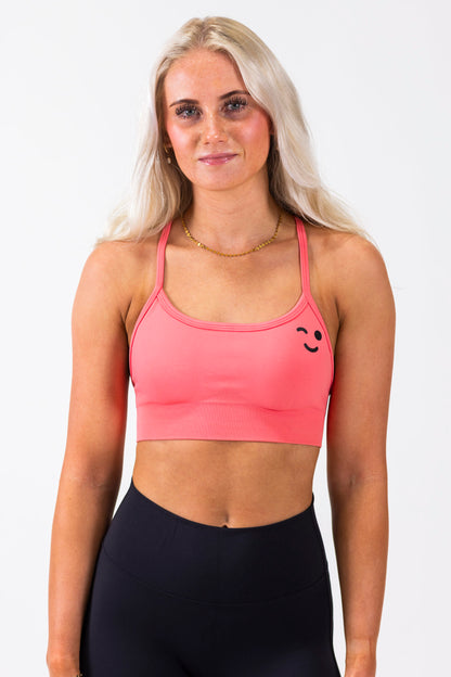 Everyday Seamless Sport Bra- Pink