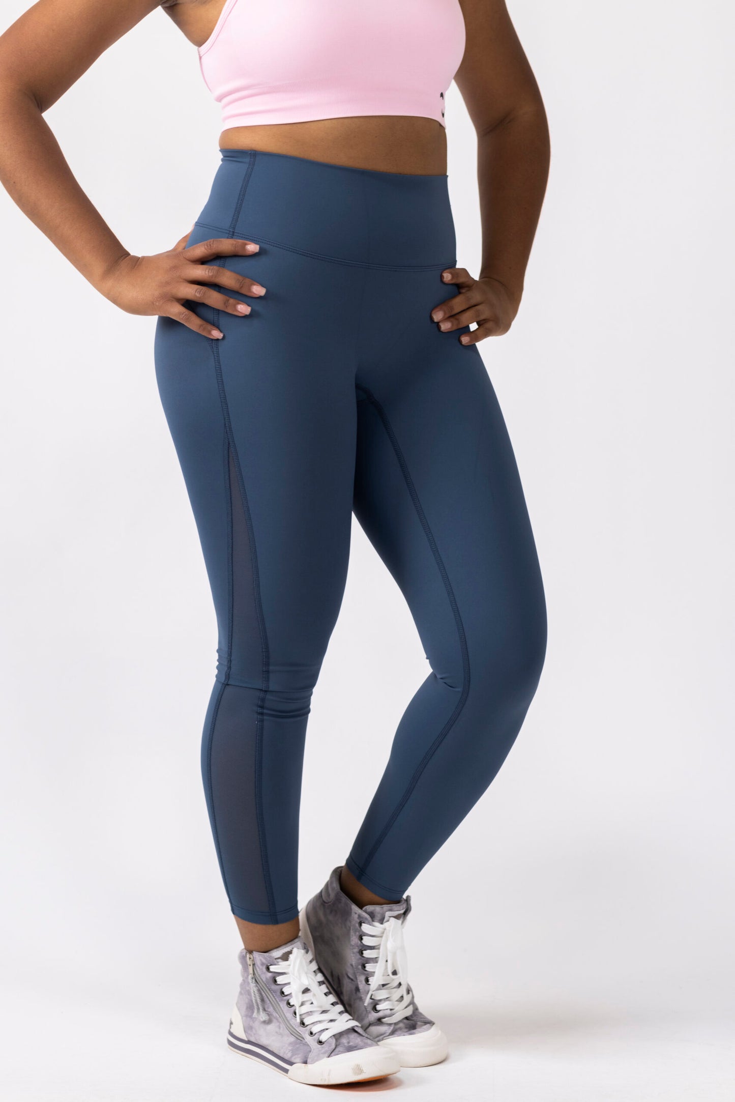 Stay Cool Legging- Sea Blue