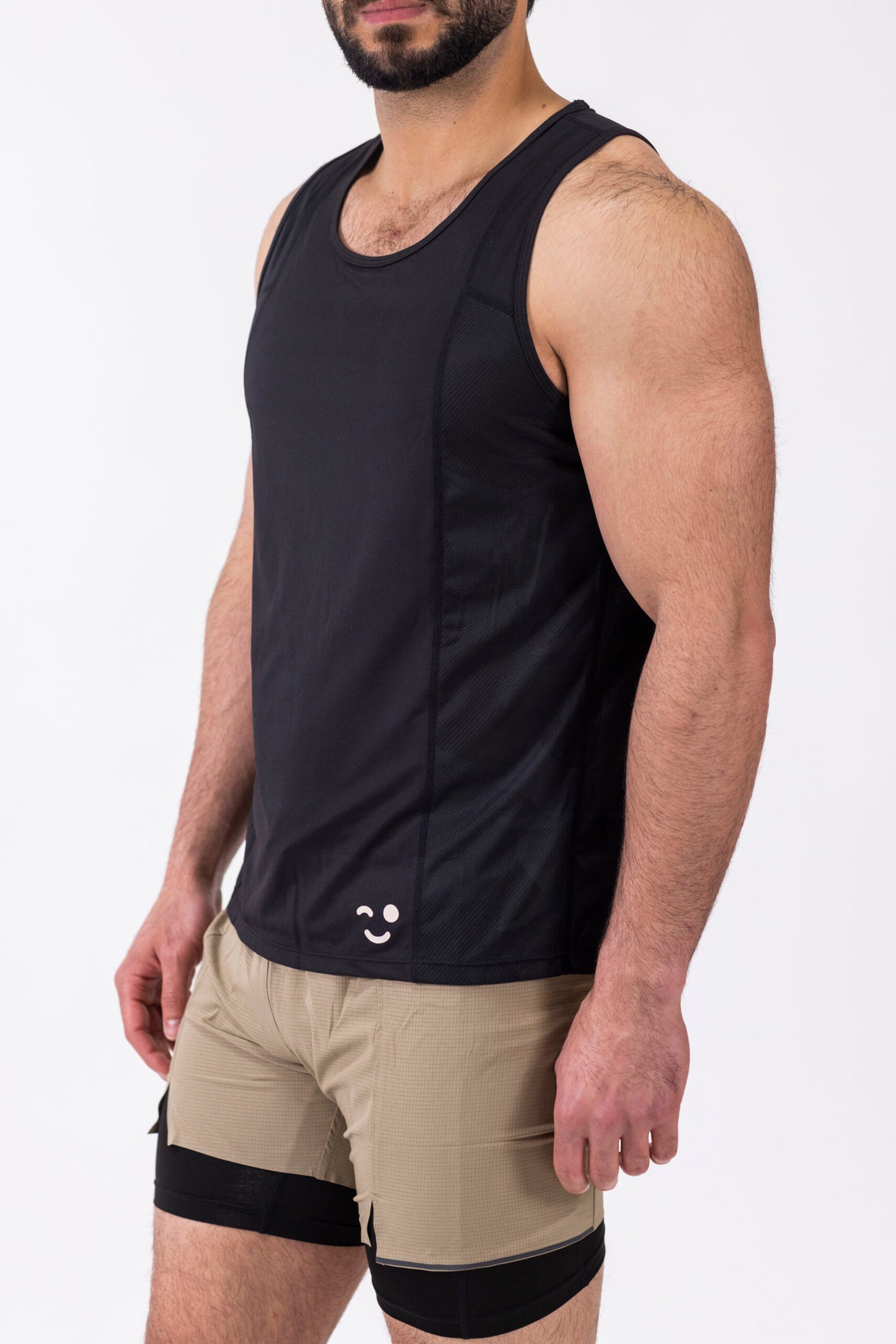 Camo Tank- Black