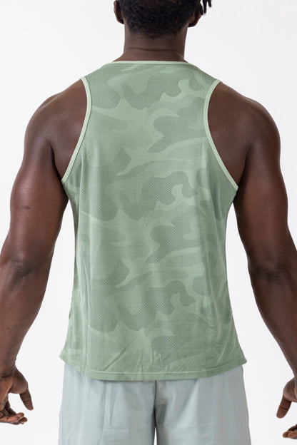 Camo Tank- Green