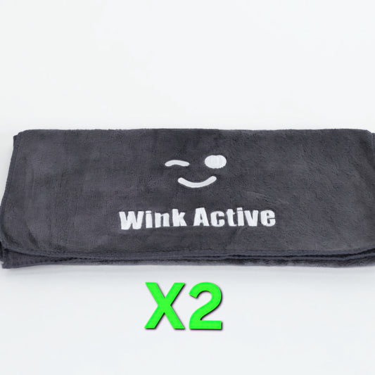 Gym Towel- Dark Grey- 2 Pack