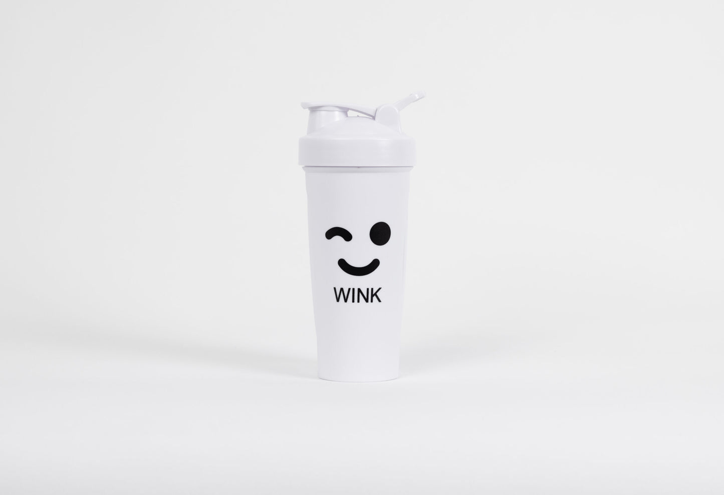 Shaker Bottle-White-20 oz