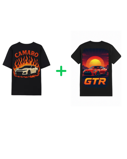 GTR/ Camaro Shirt Bundle (5X Multiplier+5X Bonus